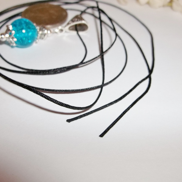 Turquoise Blue Necklace Adjustable Length NWT 5010 - Picture 6 of 9